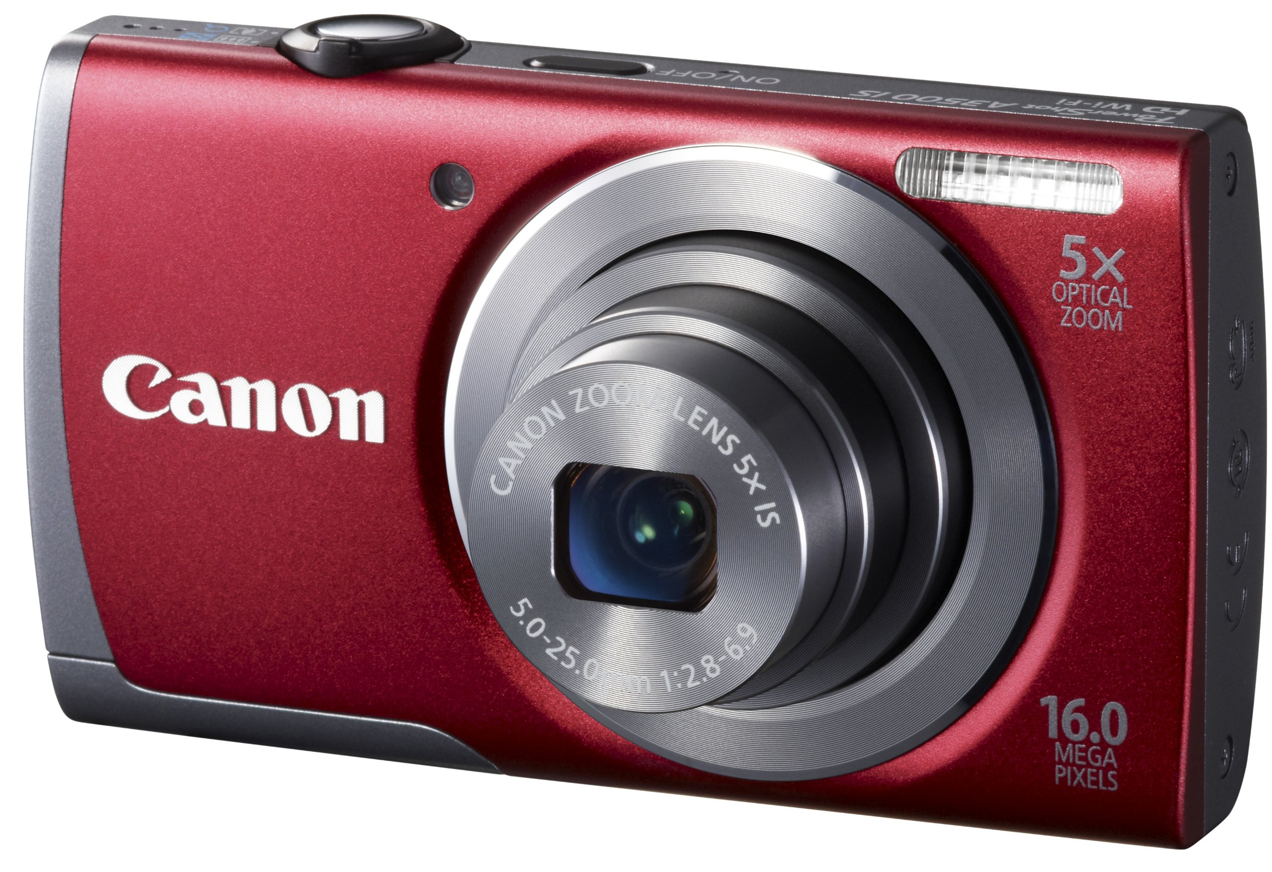 Canon PowerShot A3500 Digitalkamera (16 MP, 5-Fach Opt. Zoom, 7