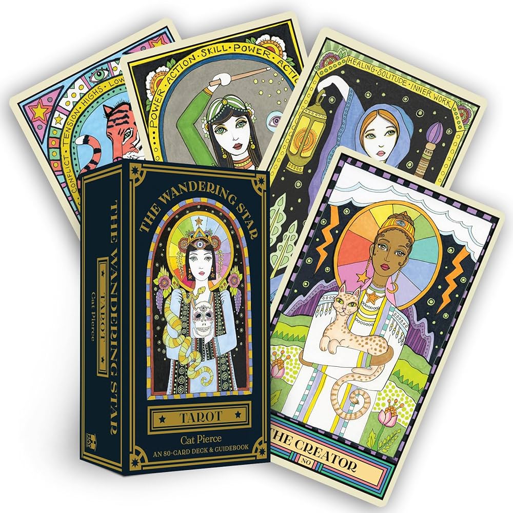 The Wandering Star Tarot: An 80-Card Deck & Guidebook: Pierce, Cat