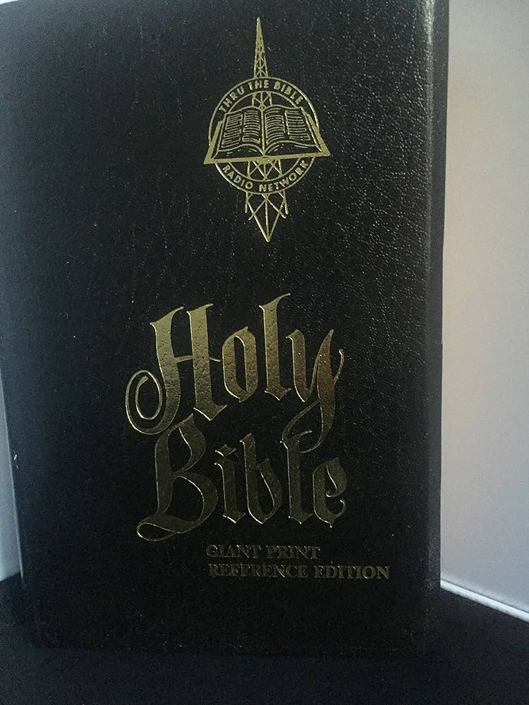Holy Bible, giant print edition, King James Version, clear word