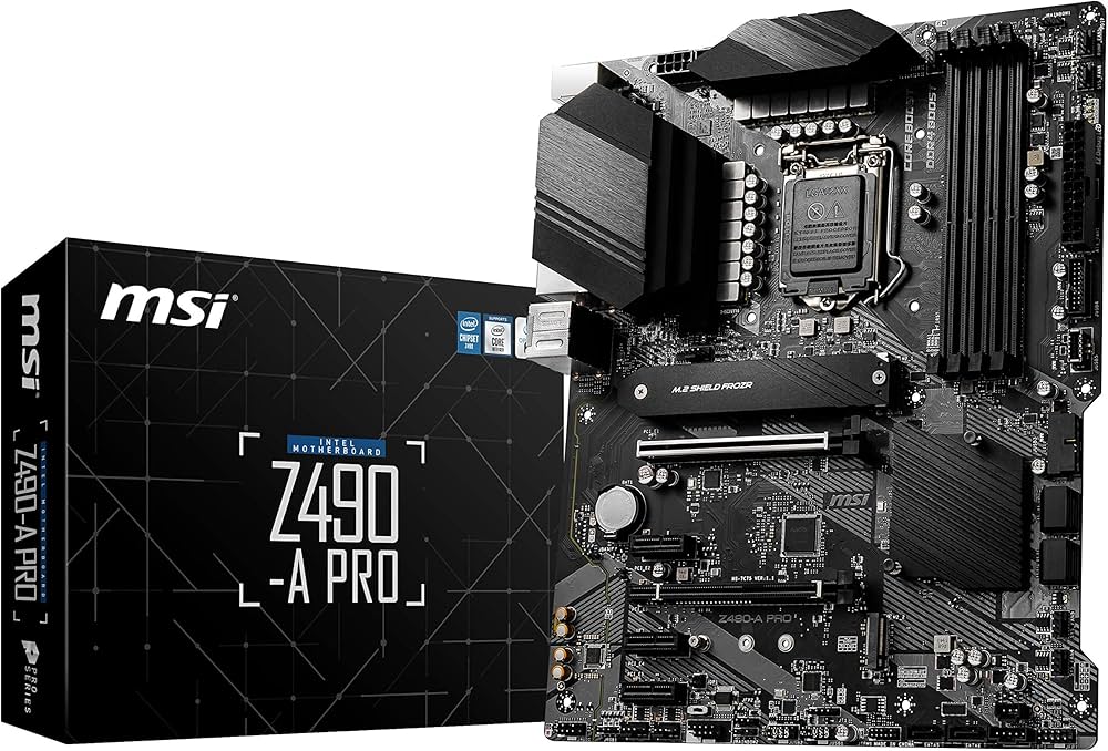 Amazon | MSI Z490-A PRO マザーボード ATX [Intel Z490チップセット