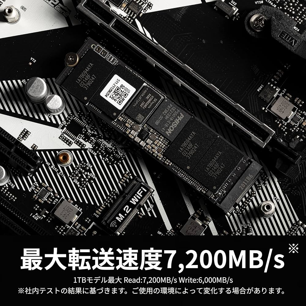 Amazon.co.jp: CFD販売 PG4NZLシリーズ 2TB (読取り最大 7,200MB/秒