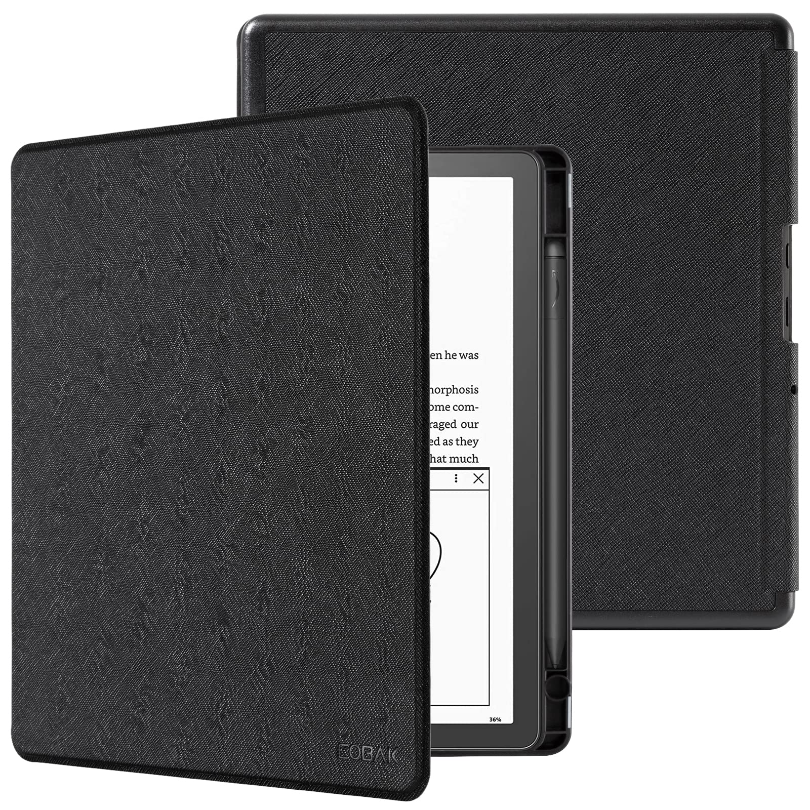 Amazon.com: CoBak Case for Kindle Scribe - All New PU Leather