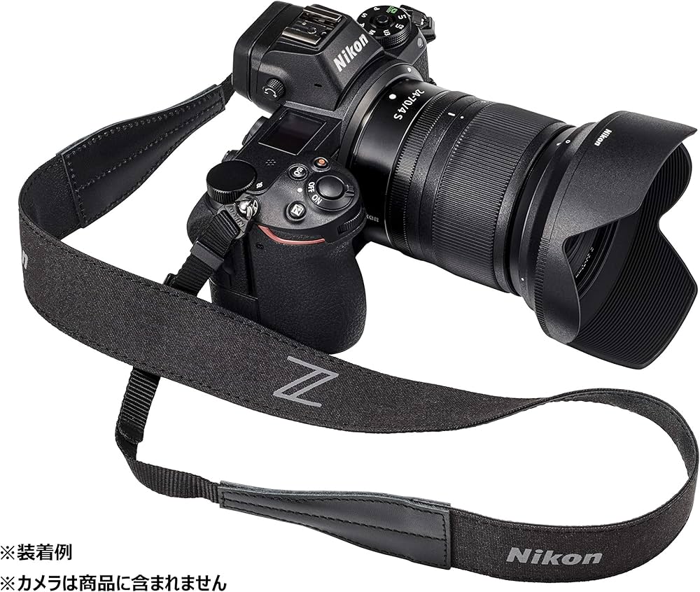 Amazon | Nikon モノトーンストラップ Z シリーズ用 Zロゴ入り NZ-MTST