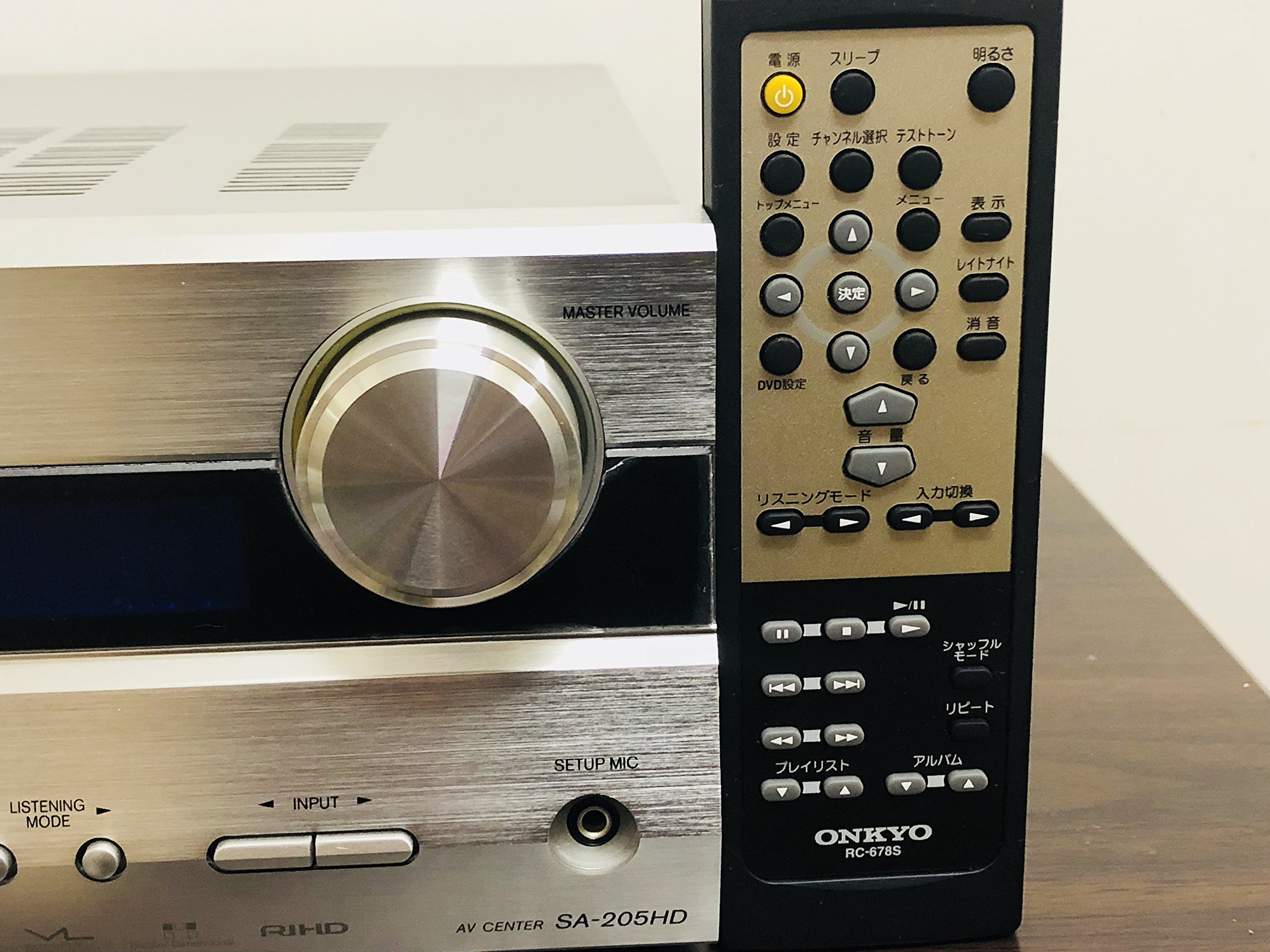 Amazon.co.jp: ONKYO AVセンター SA-205HD(S) : 家電＆カメラ