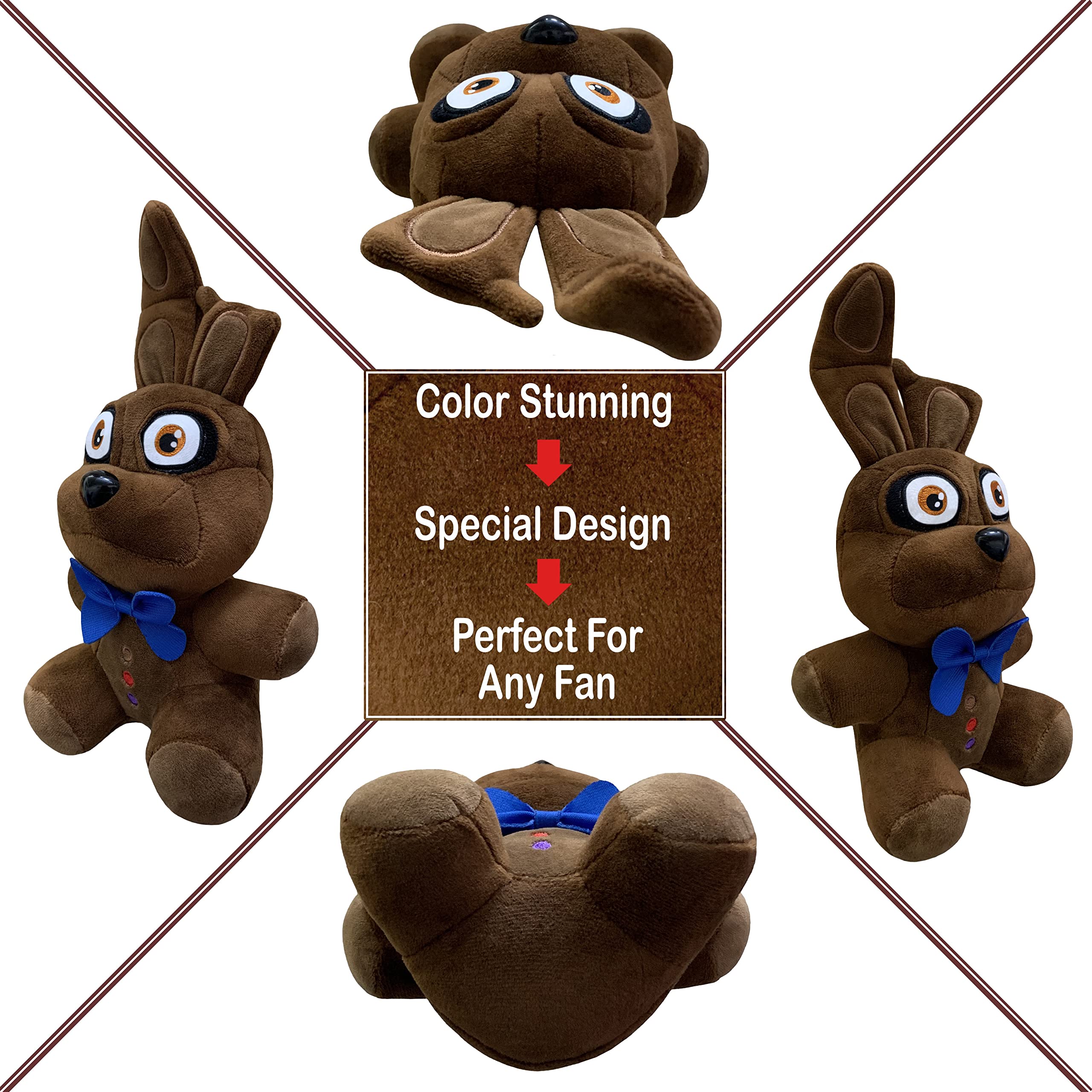 Amazon.co.jp: チョコレートボニーぬいぐるみ - ボニーのぬいぐるみ