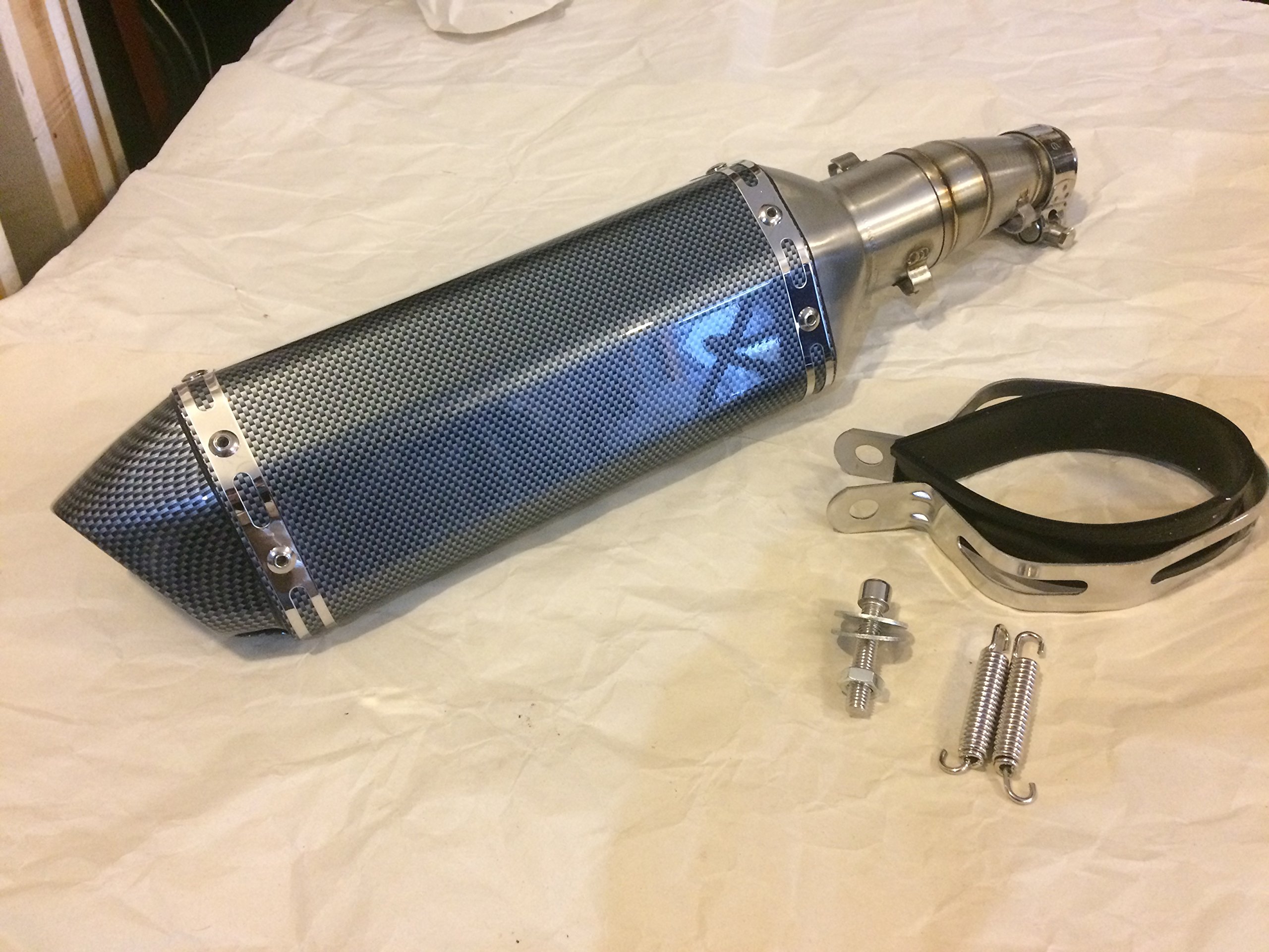 Amazon | NINJA250/NINJA250Rスリップオンマフラー/ショートステンレス