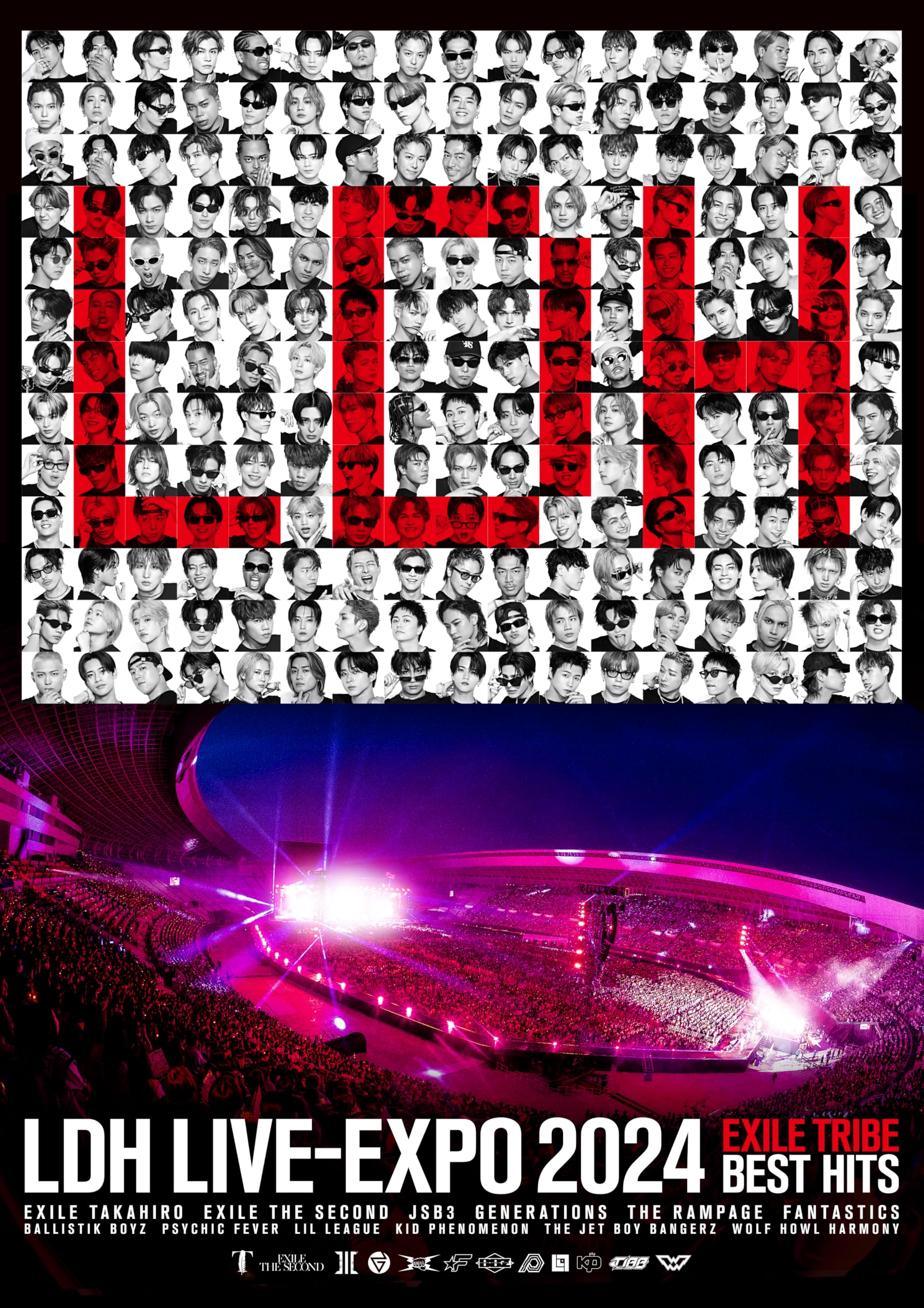 Amazon.co.jp: LDH LIVE-EXPO 2024 -EXILE TRIBE BEST HITS-(DVD2枚組