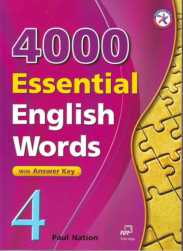 Amazon.co.jp: 4000 ESSENTIAL ENGLISH WORDS 4 With Answer Key