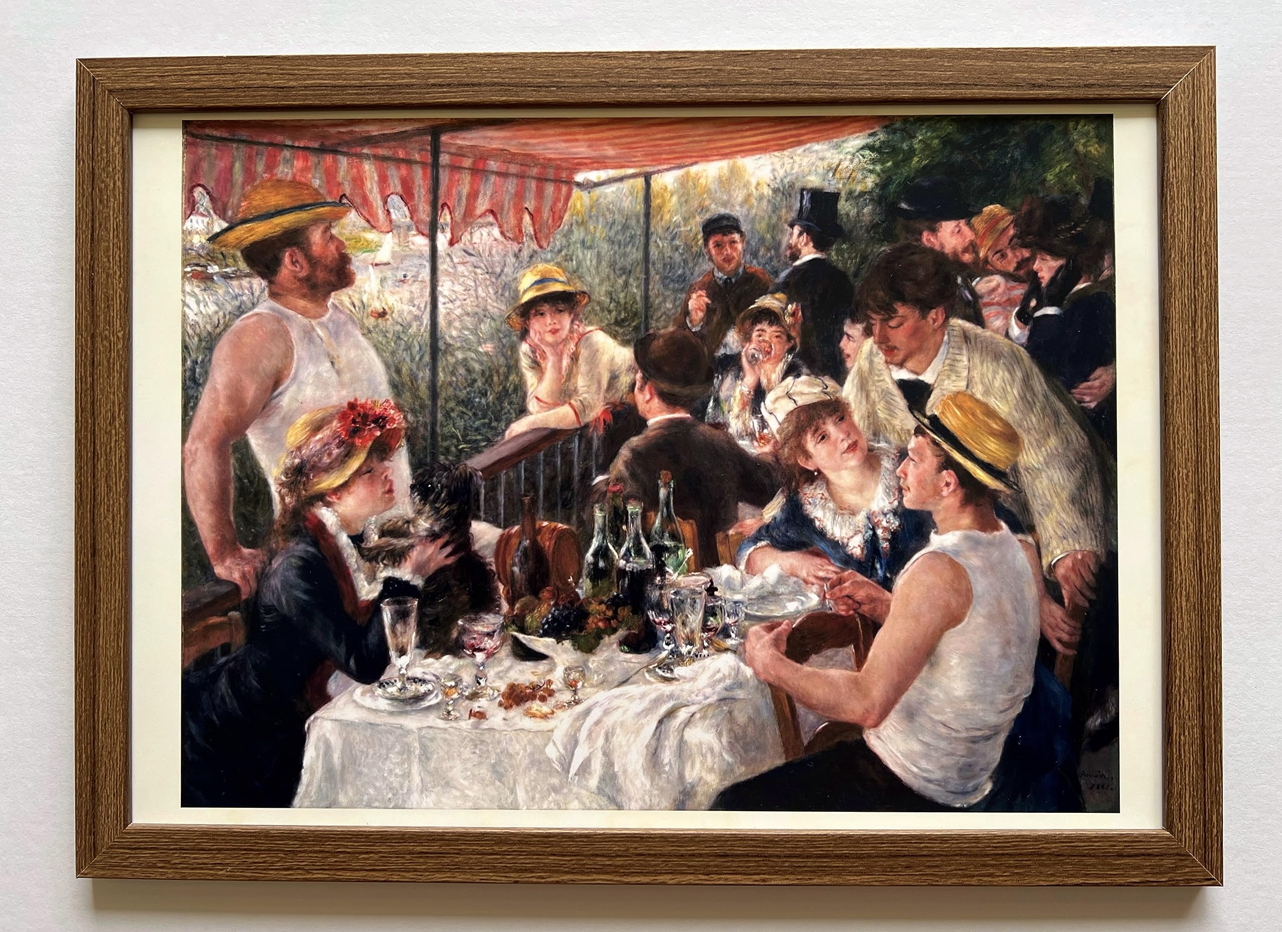 Amazon.co.jp: 『舟遊びをする人々の昼食』 ルノワール Renoir A4