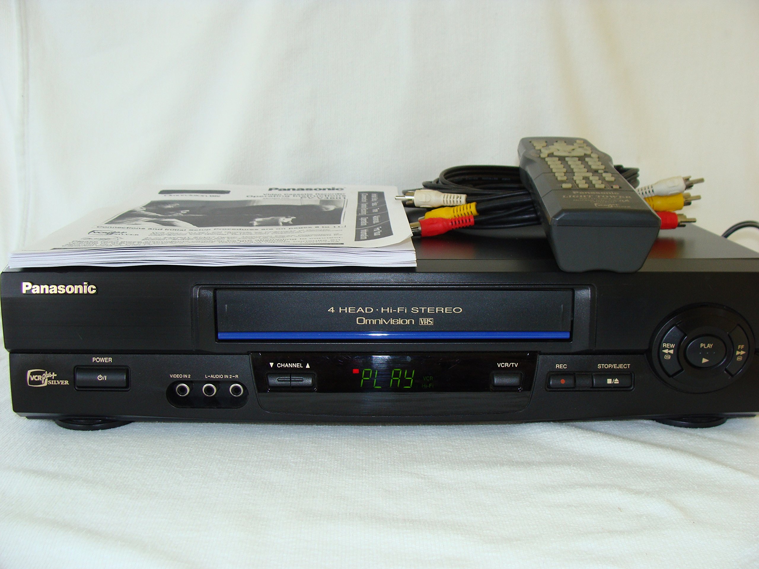 Amazon.com: Panasonic Video Cassette Recorder PV-V4601 : Electronics