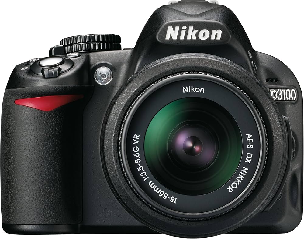 Nikon D3100 SLR-Digitalkamera Kit inkl. AF-S DX 18-55 mm VR