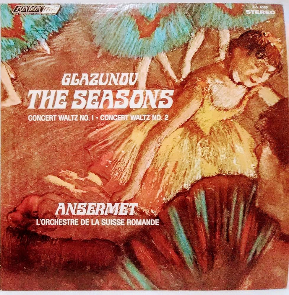 Ansermet, L'Orchestre de la Suisse Romande, Glazunov - GLAZUNOV