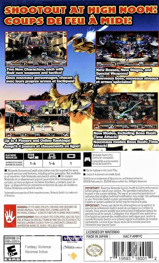 Amazon.co.jp: (Nintendo Switch) Wild Guns Reloadedワイルドガンズ