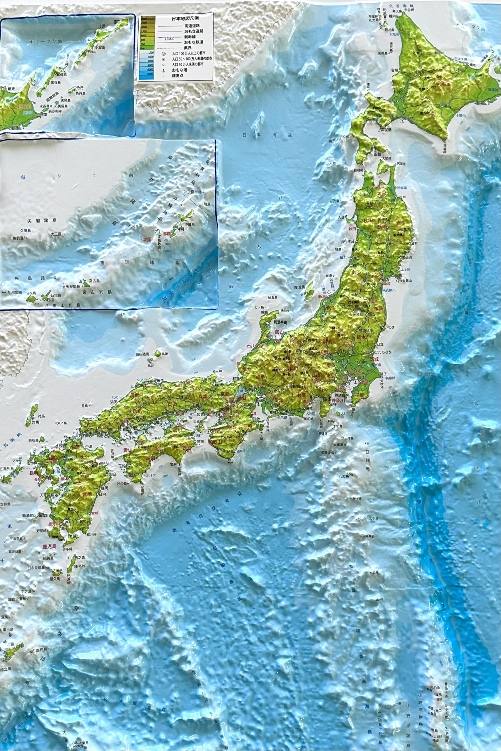 Amazon | ニシムラ精密地形模型 南海トラフを含む日本国土の凹凸を海域