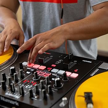 Amazon.com: Numark Scratch | Two-Channel DJ Scratch Mixer for
