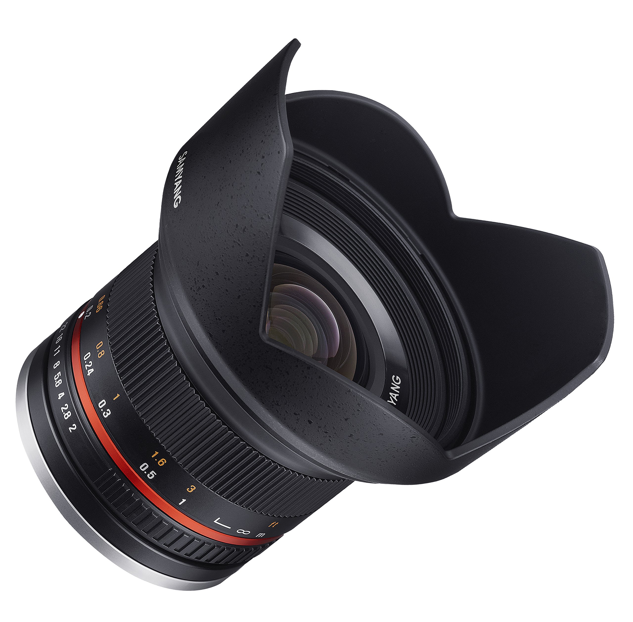 Amazon.com : Samyang SY12M-FX-BK 12mm F2.0 Ultra Wide Angle Lens