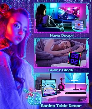 Amazon.com: Gugxiom LED Pixel Art Display, Customizable LED Panel