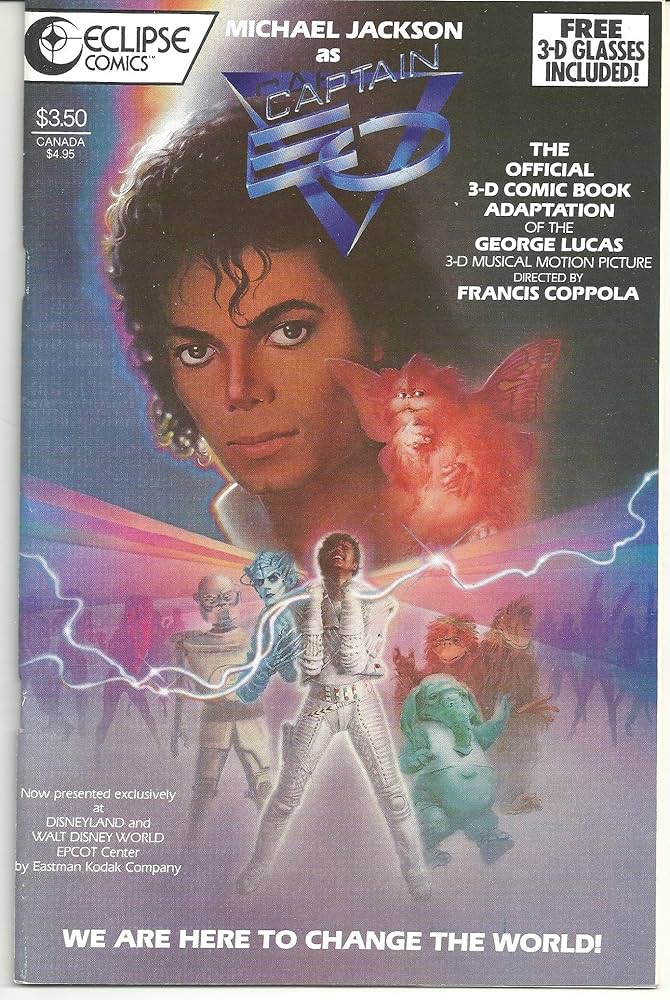 Michael Jackson as Captain EO (the Official 3-D Comic Book