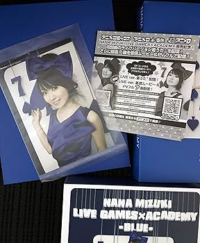 Amazon.co.jp: NANA MIZUKI LIVE GAMES×ACADEMY-BLUE- [DVD] : 水樹