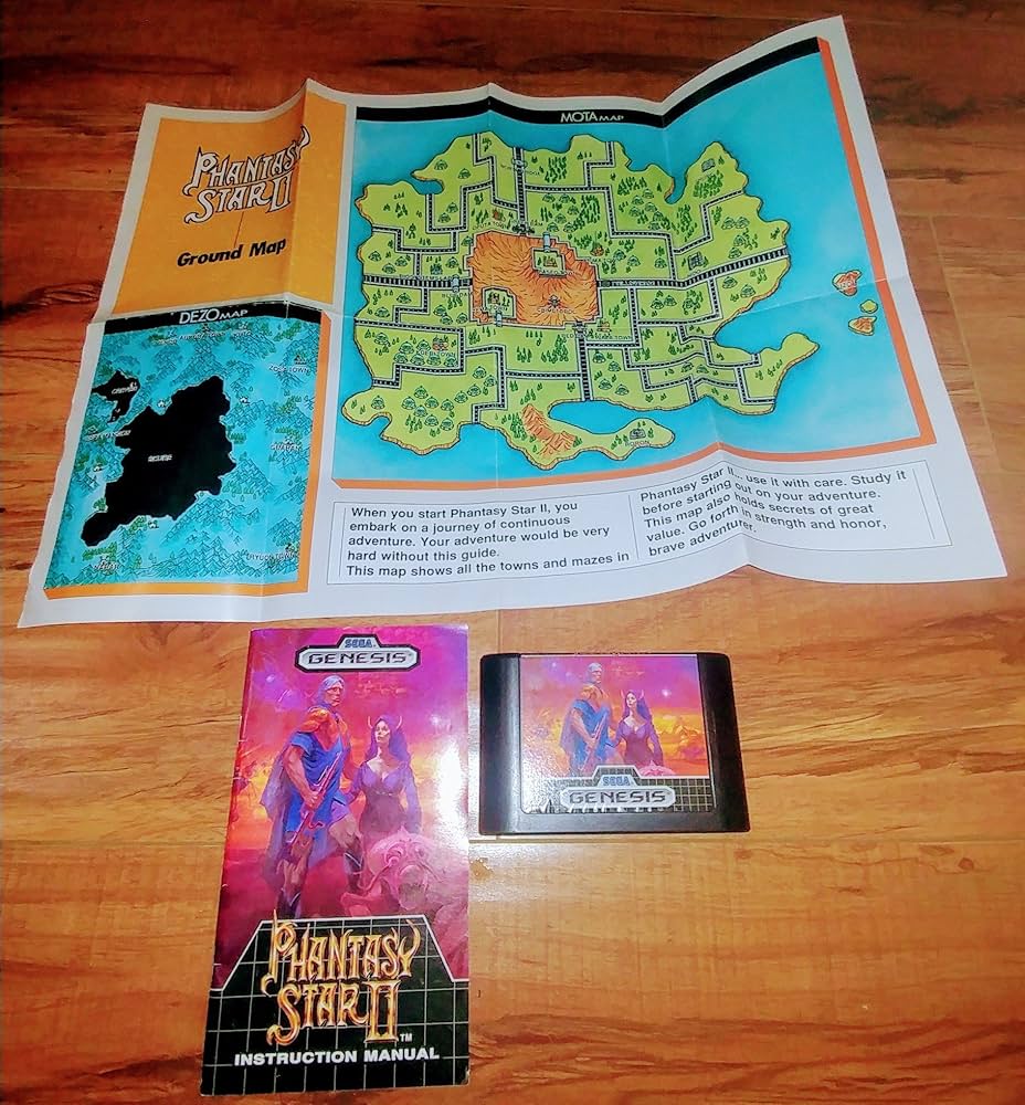 Amazon.com: Phantasy Star II - Sega Genesis : Video Games