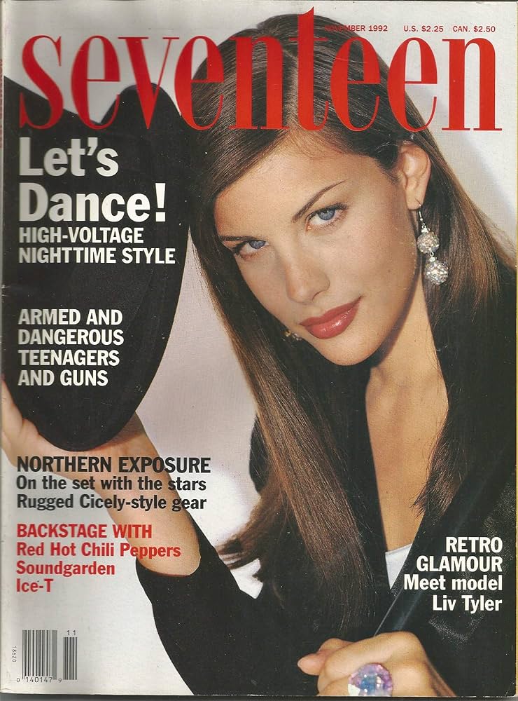Seventeen Magazine November 1992 Liv Tyler: Midge Richardson