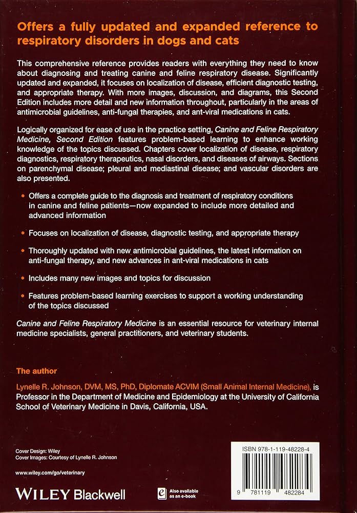 Canine and Feline Respiratory Medicine: Johnson, Lynelle R