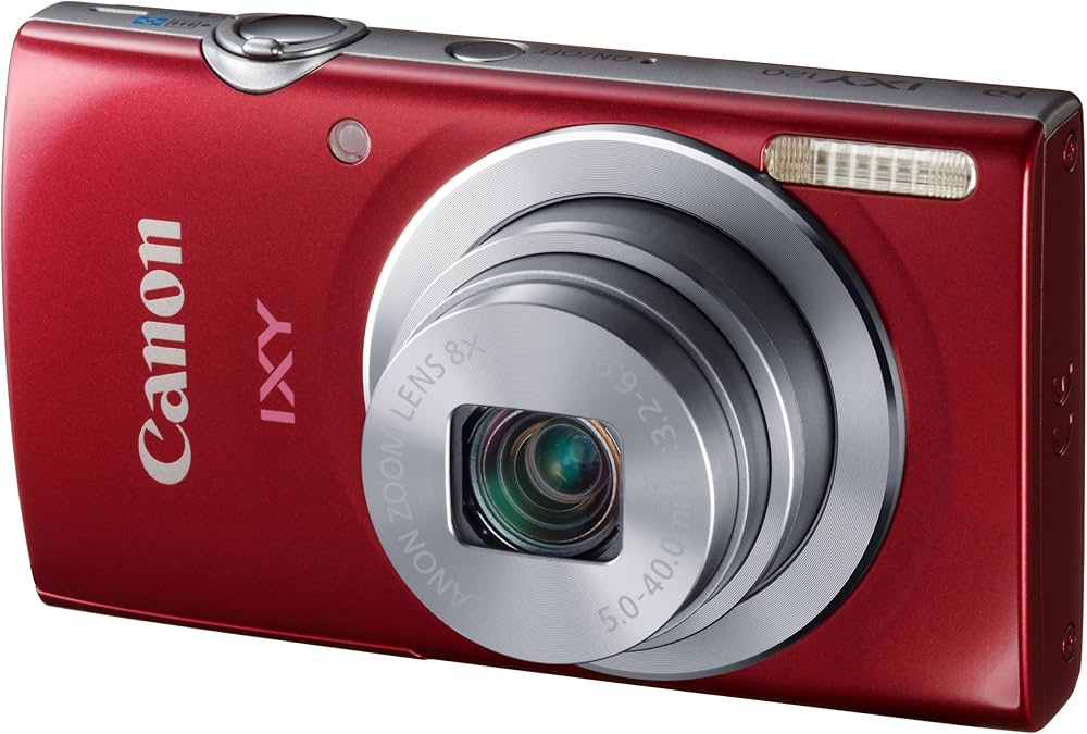 Amazon.co.jp: Canon Digital Camera IXY 120, Red, 8x Optical Zoom