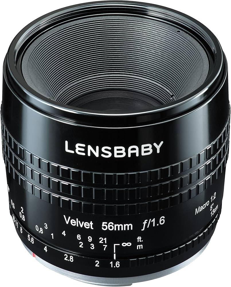 Amazon.co.jp: Lensbaby ソフトレンズ Velvet 56 56mm F1.6