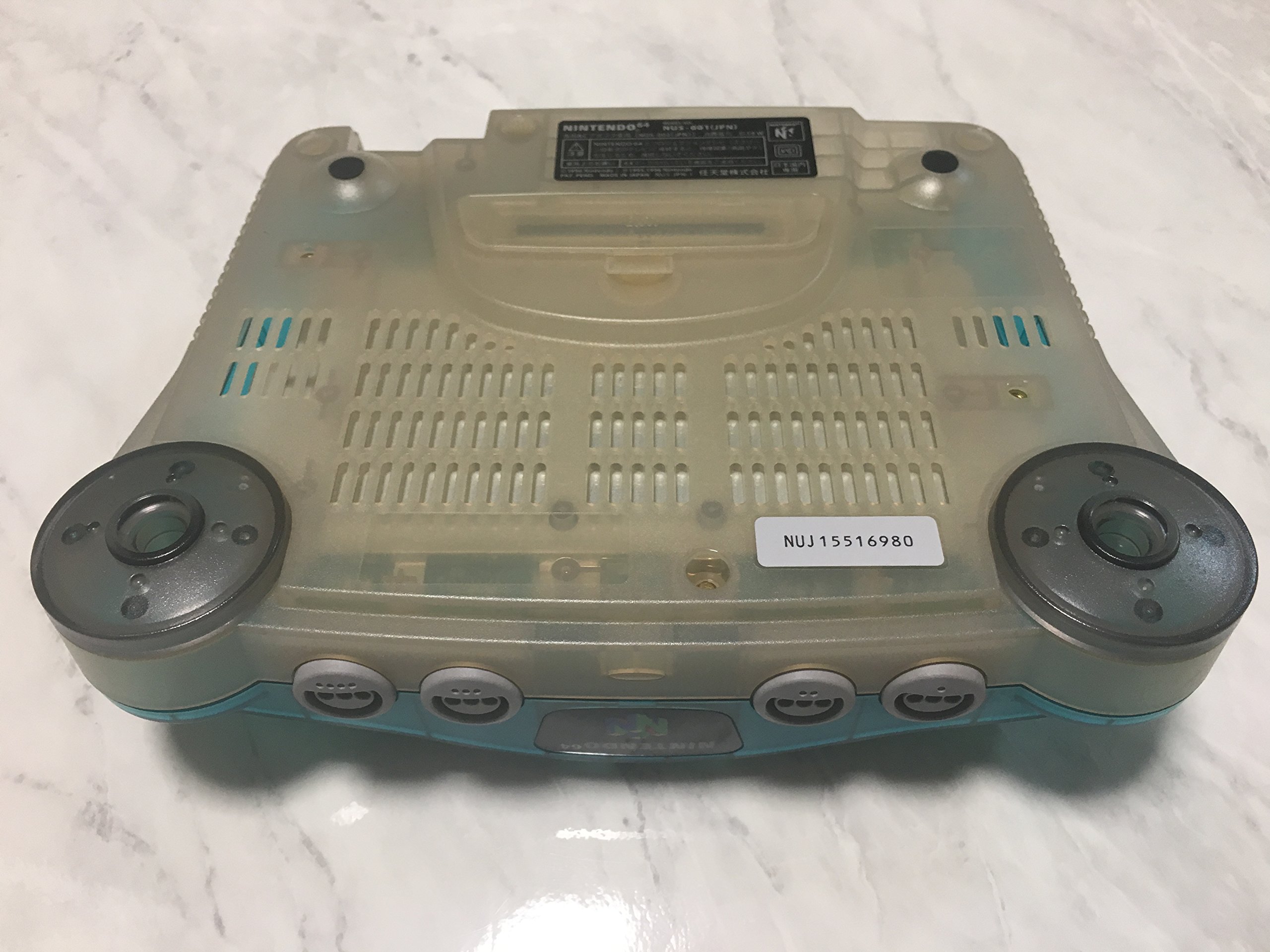 Amazon | NINTENDO64本体 クリアブルー | 本体・周辺機器