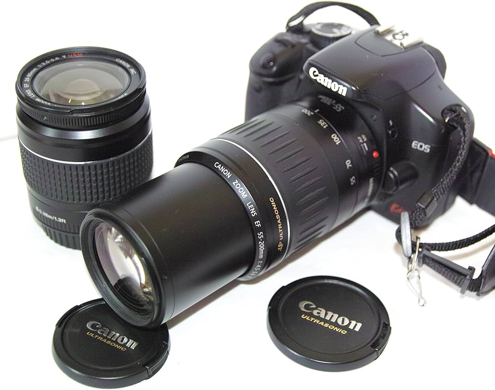 Amazon.co.jp: Canon EOS Kiss X2 Double Zoom Kit for DSLR Camera