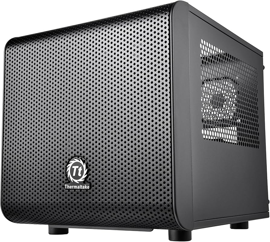 Amazon.co.jp: Thermaltake Core V1 Mini ITX キューブケース ファン