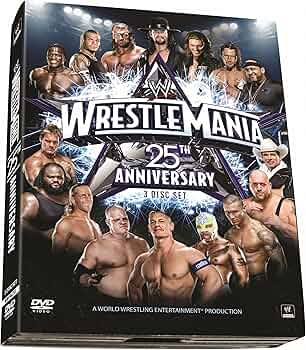 Amazon.com: WWE: WrestleMania XXV - 25th Anniversary : The