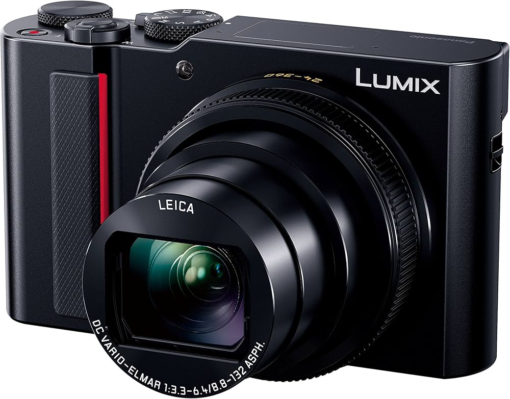 Panasonic DC-TX2-K Lumix TX2 Compact Digital Camera, 15x Optical