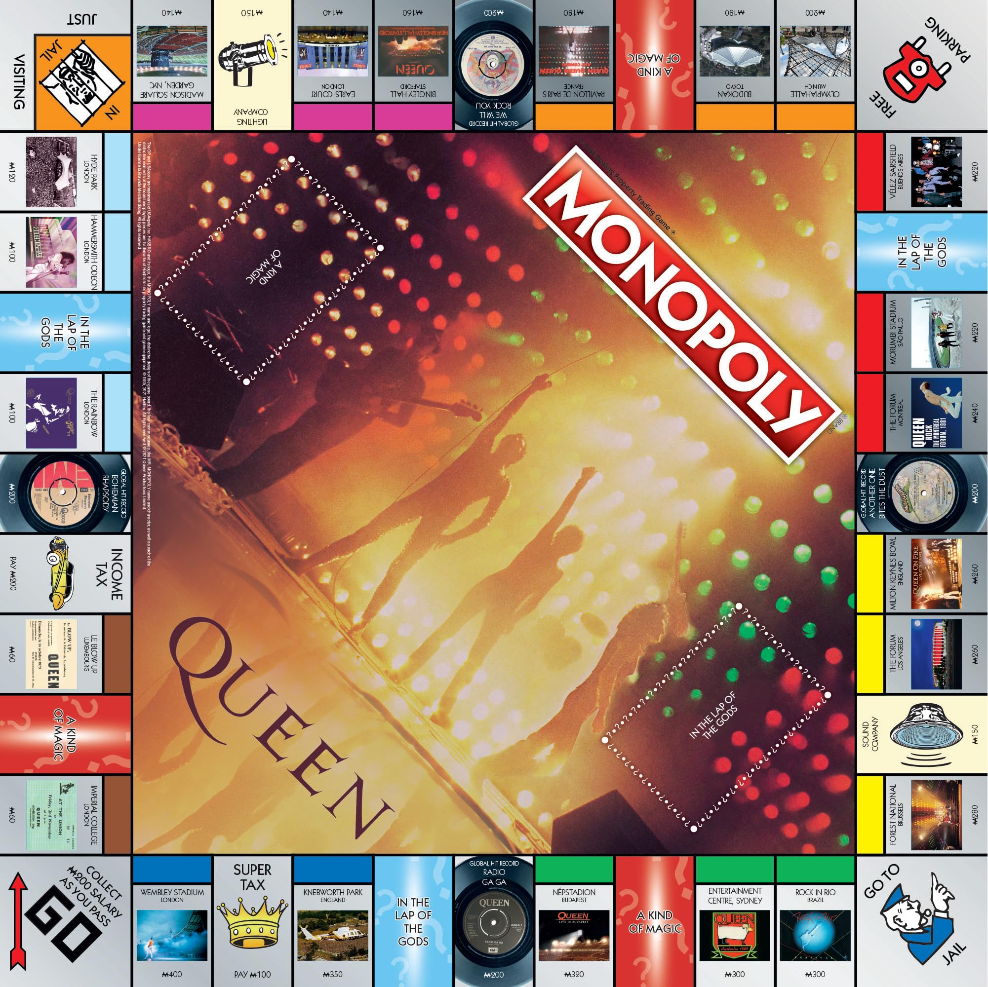 Amazon.com: Monopoly Queen | Collectible Monopoly Game Featuring
