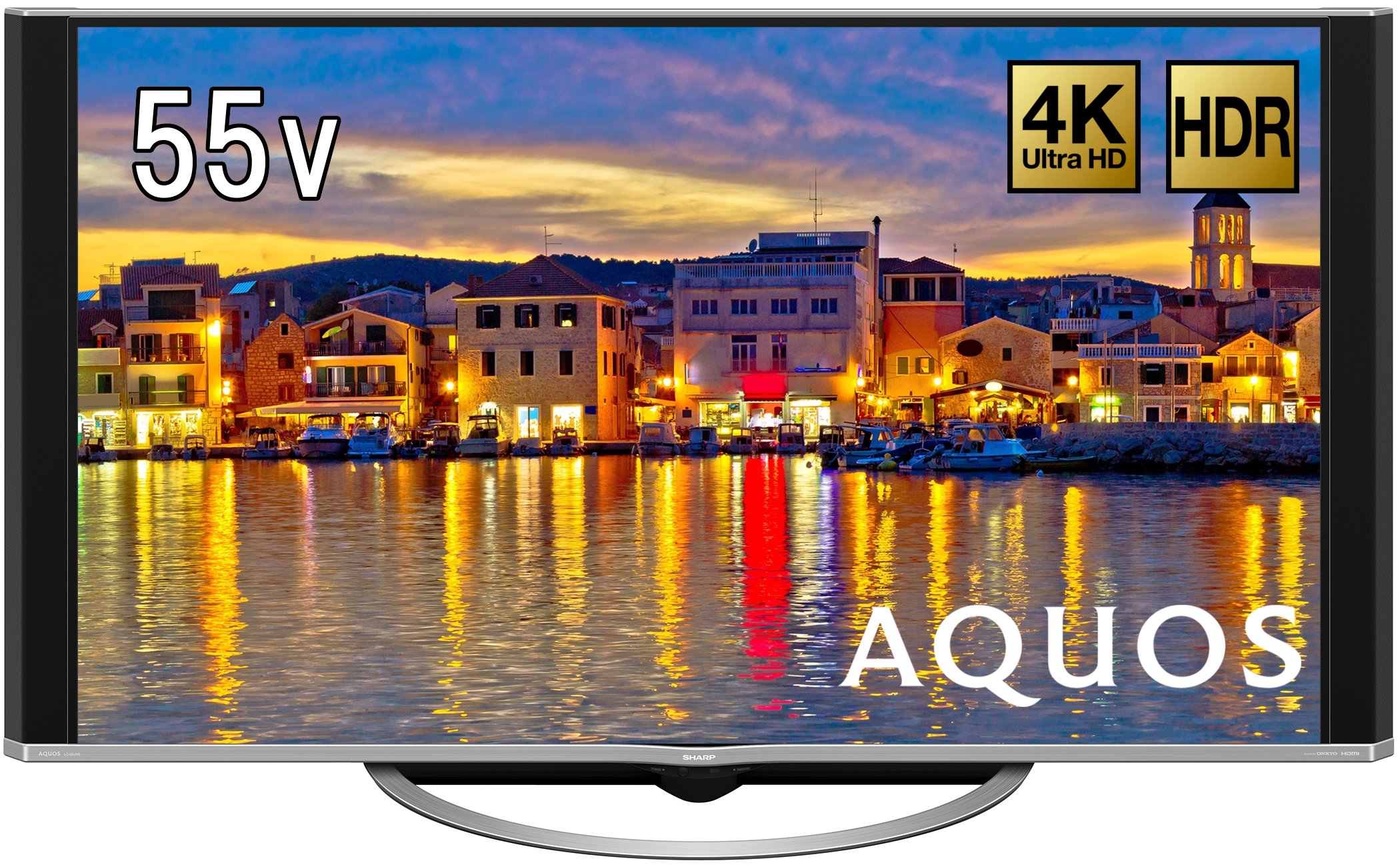 Amazon | シャープ 55V型 4K対応液晶テレビ AQUOS LC-55UH5 | テレビ 通販