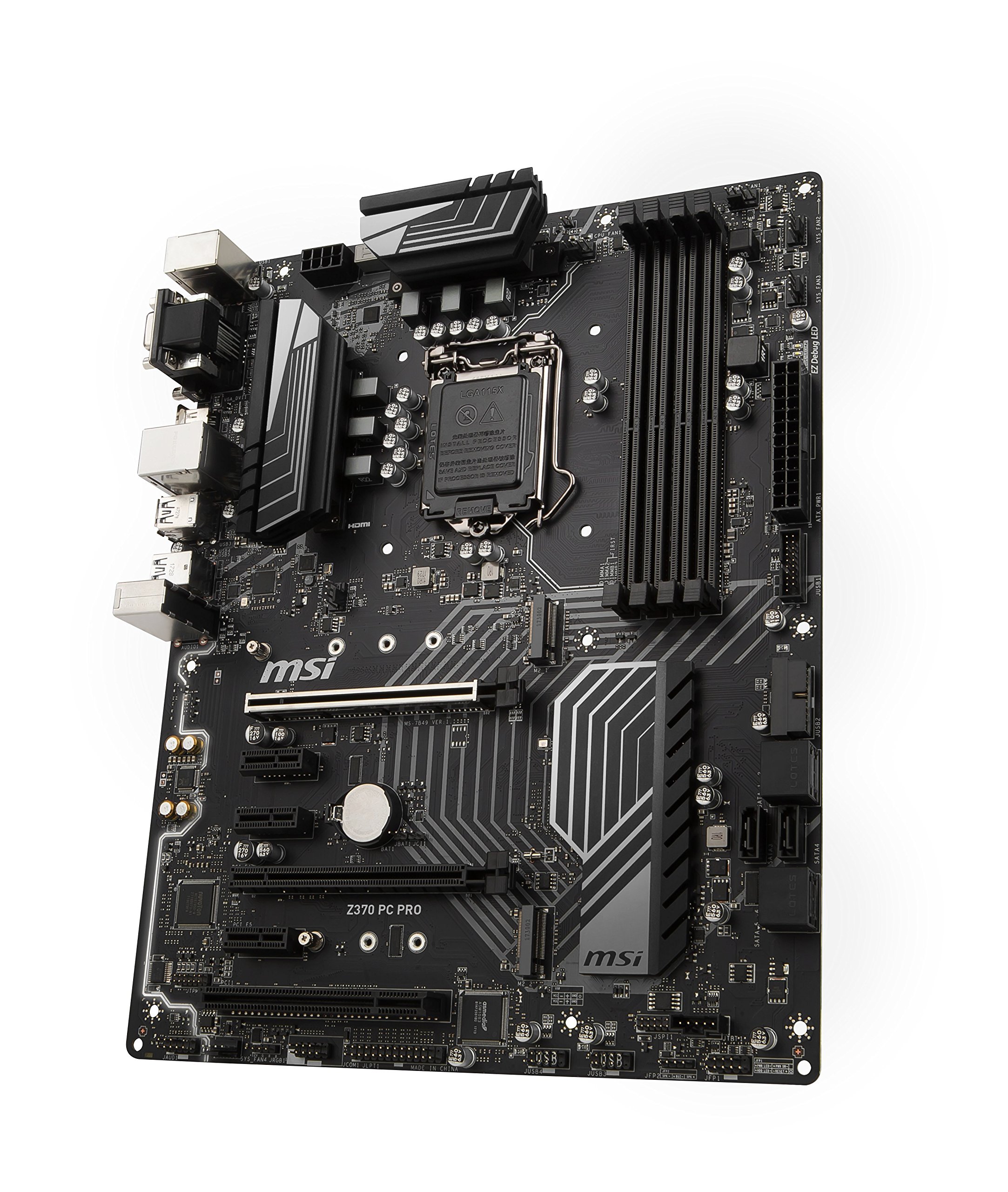 Amazon | MSI Z370 PC PRO ATX マザーボード [Intel Z370チップセット