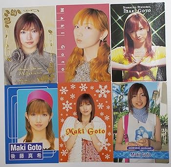 Amazon.co.jp: 【6枚セット④】後藤真希／モーニング娘