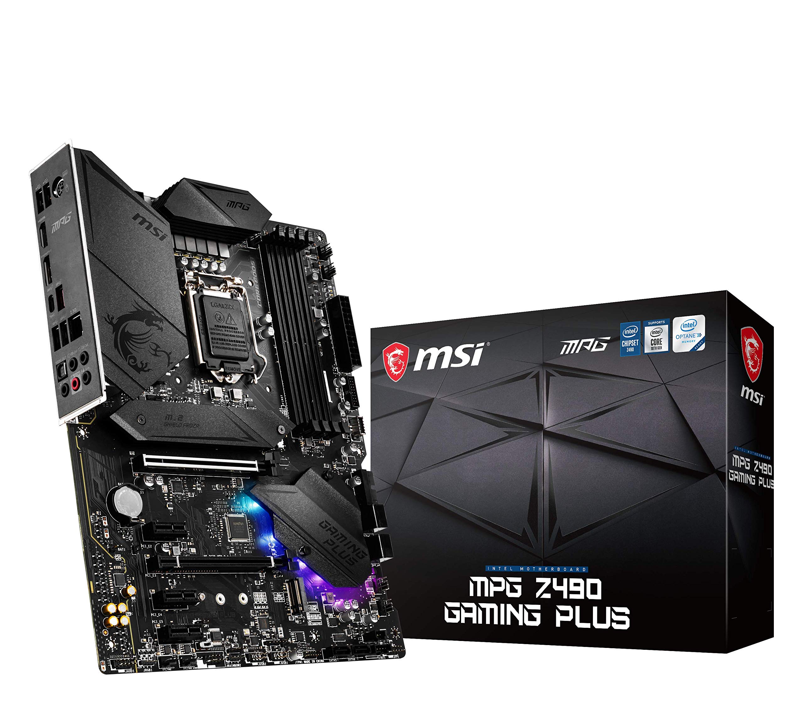 Amazon | MSI MPG Z490 GAMING PLUS マザーボード ATX [Intel Z490