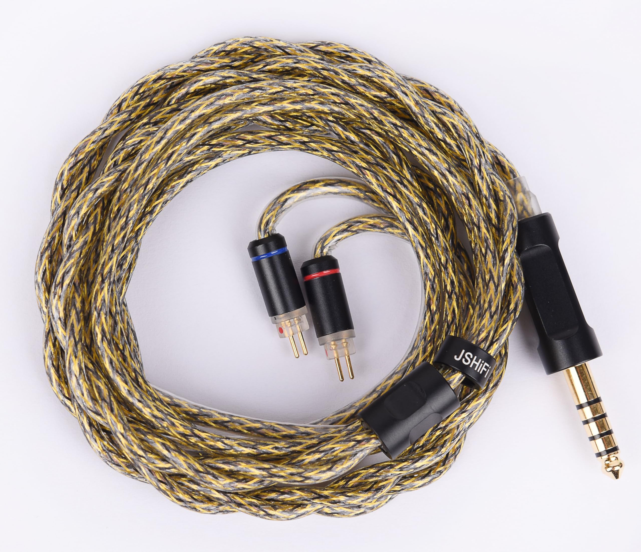 Amazon | 【JSHiFi-Flame】2pin4.4mmリケーブル 希土銅＋ニッケル合金