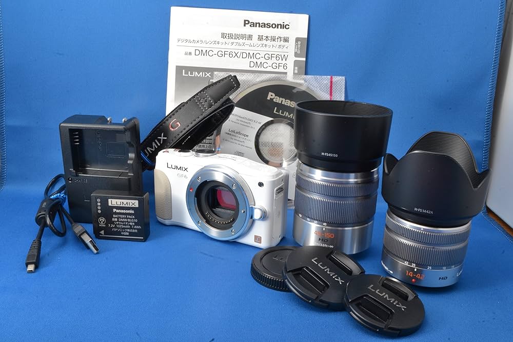 Panasonic LUMIX GF-2 ダブルズームセットLUMIX GF2 ホワイト＋ ズーム
