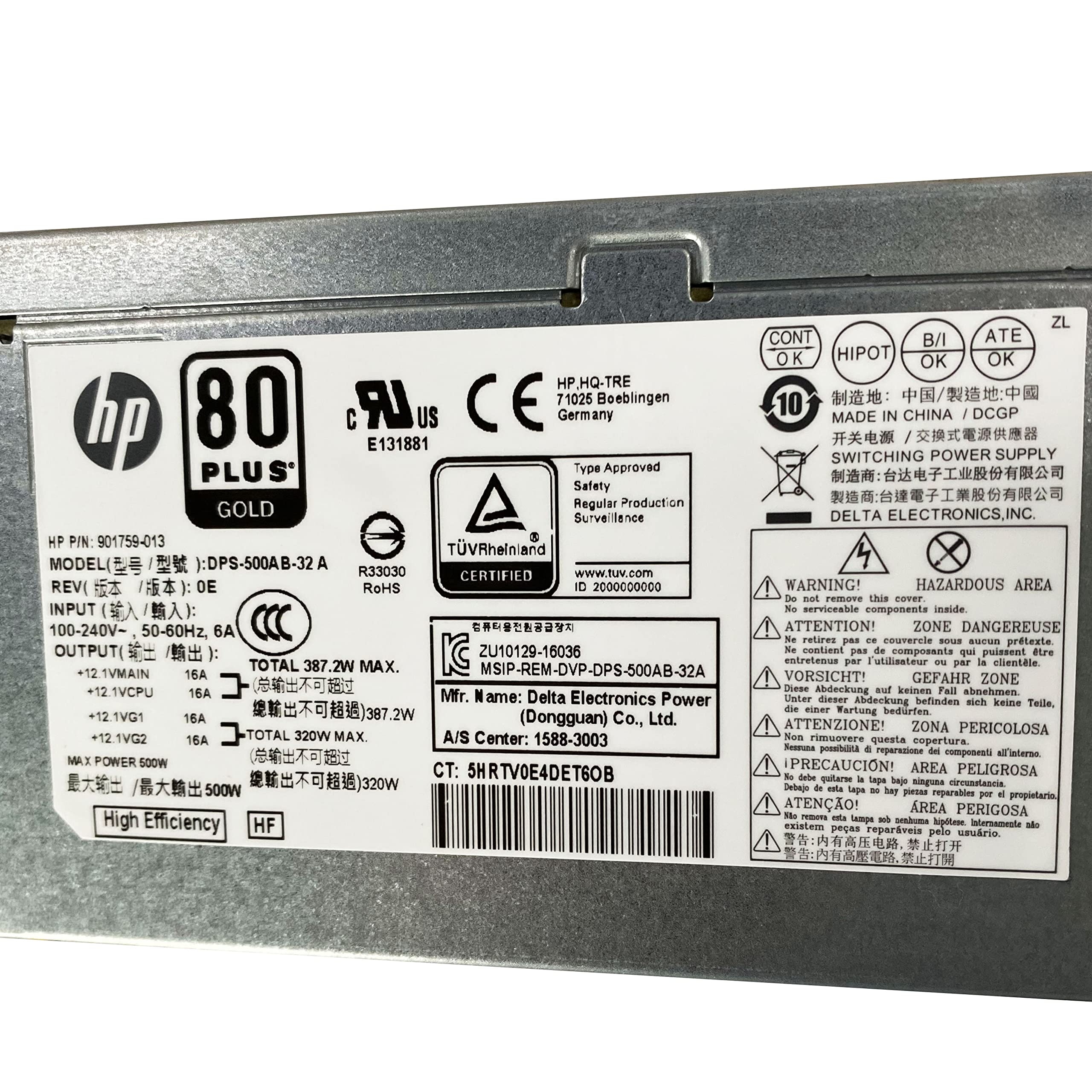 Amazon.com: BestParts 500W Power Supply Compatible with HP Z2 G4