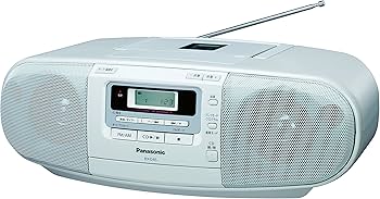 Amazon.co.jp: Panasonic ポータブルステレオCDシステム ホワイト RX