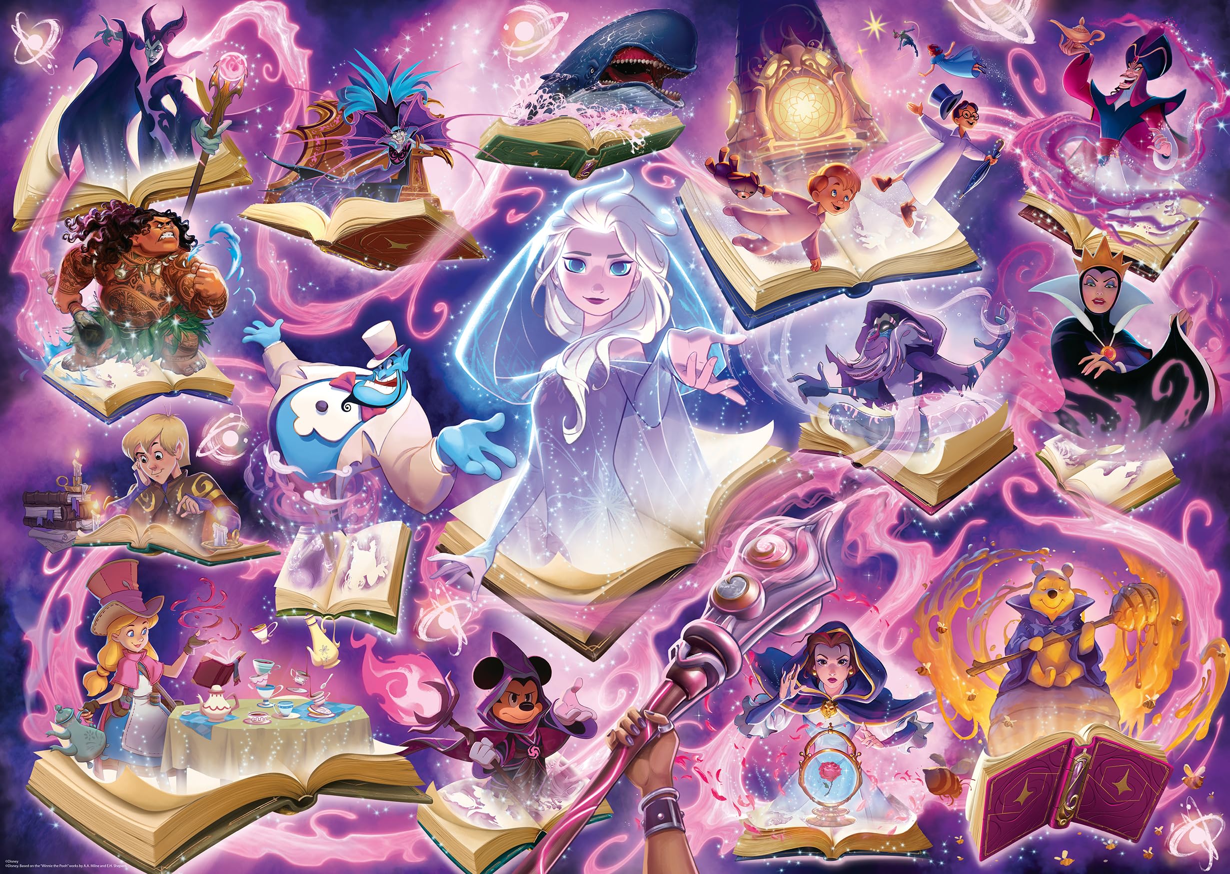 Ravensburger Disney Lorcana - Glimmers of The Realm: Amethyst 1000
