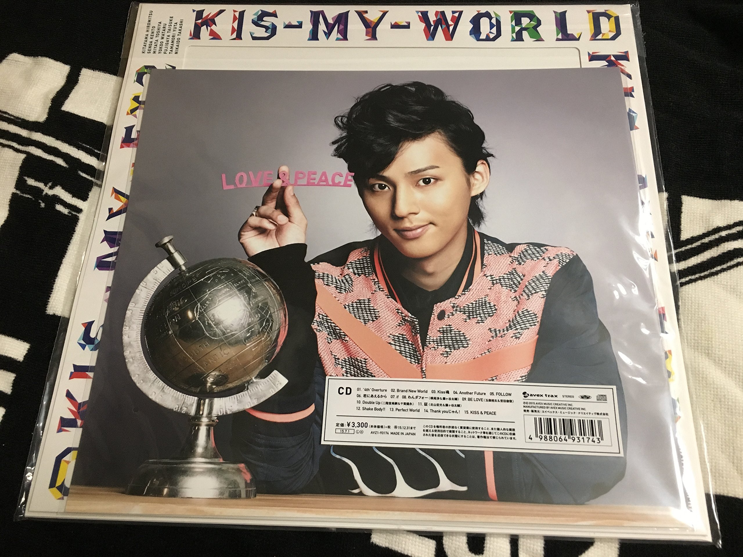 Amazon.co.jp: KIS-MY-WORLD SHOP限定盤 （CD+特典）藤ヶ谷太輔
