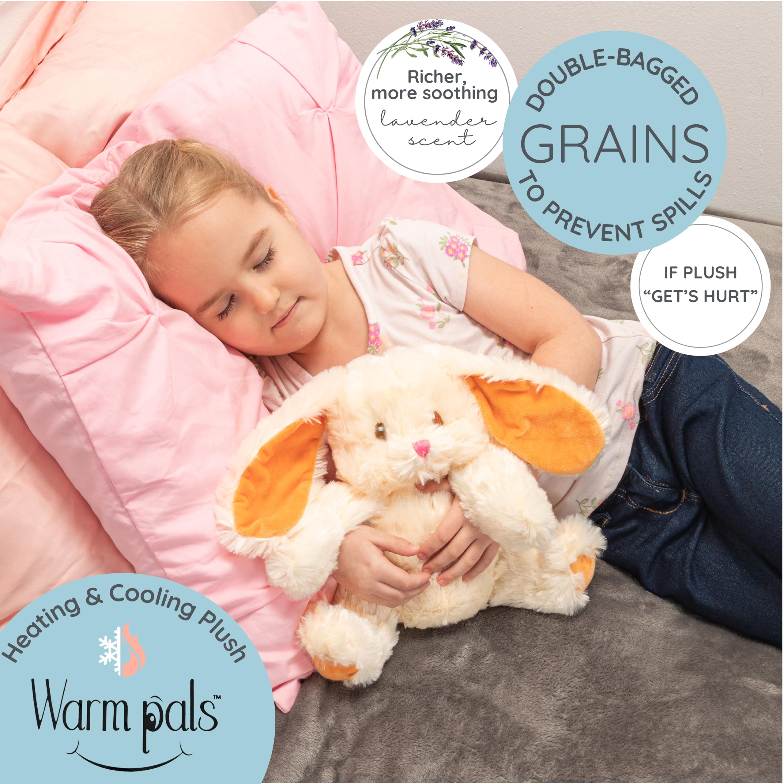 Amazon.com: Bashful Bunny Microwavable Easter Stuffed Animal