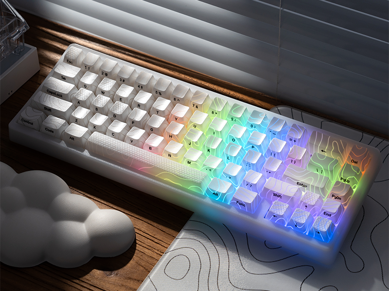 Amazon.com: HITIME x XVX M67 Wireless 60% Percent Keyboard, QMK