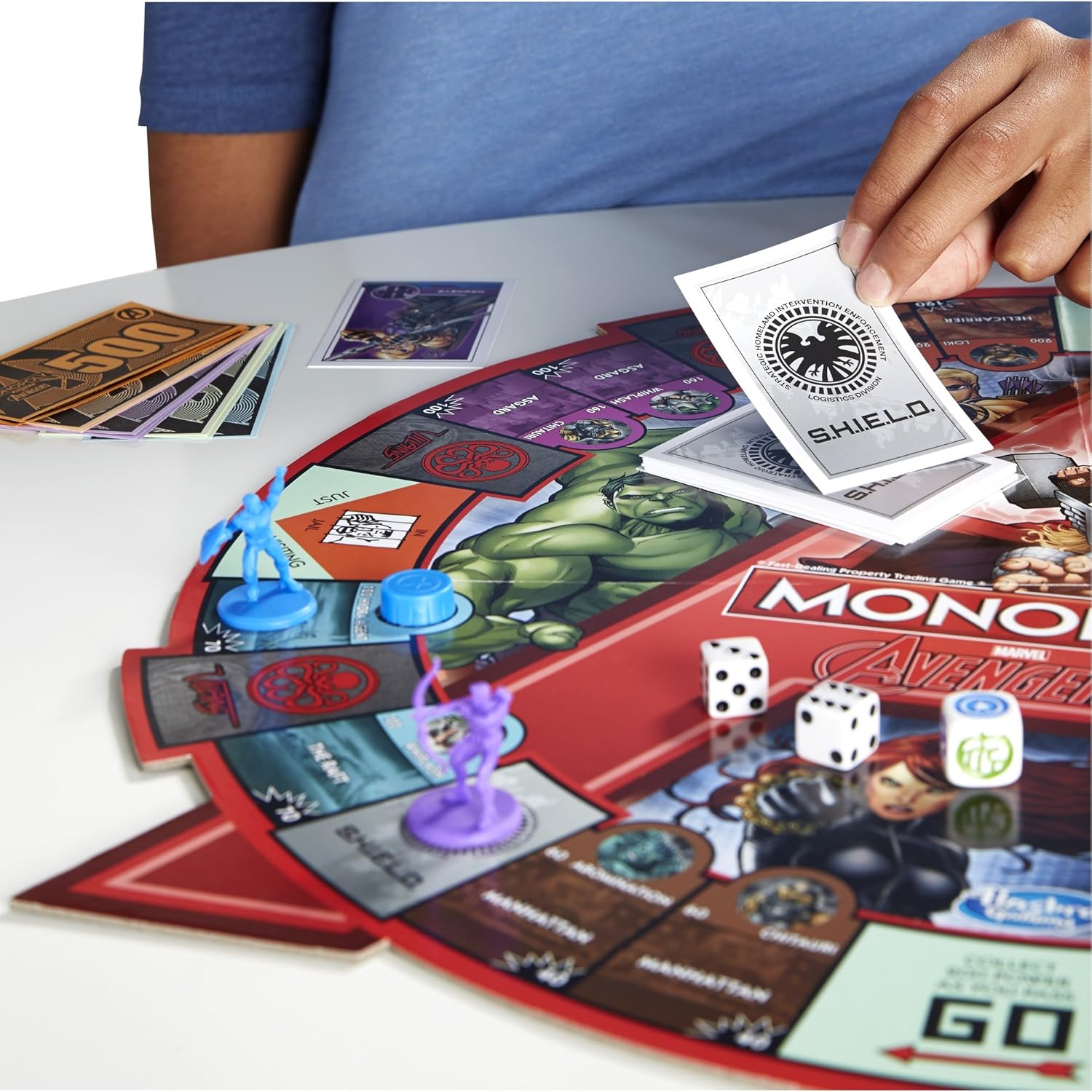 モノポリー アベンジャーズ ゲーム マニュアル