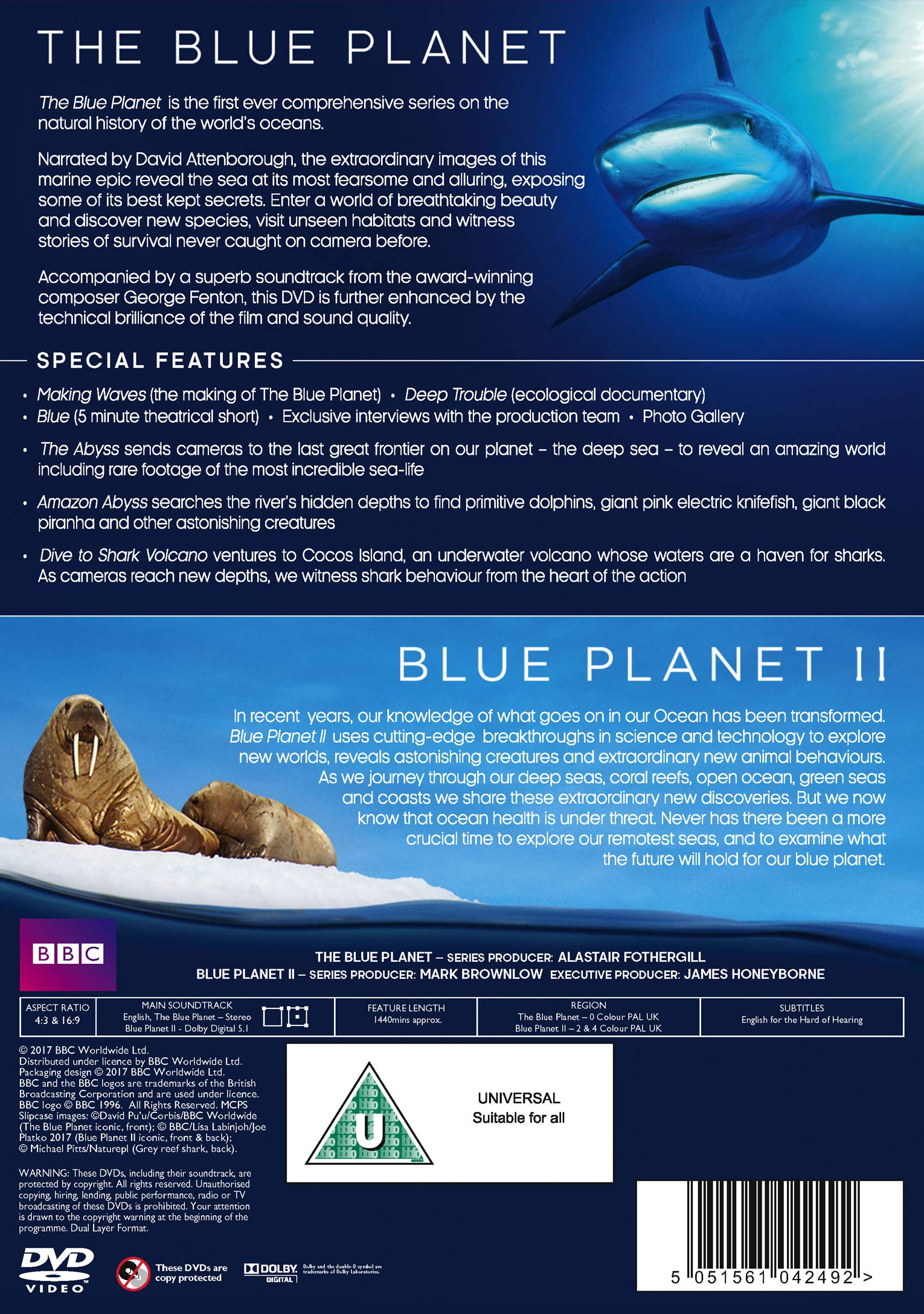 Amazon.co.jp: Blue Planet: The Collection [Regions 1,2,3,4,5,6