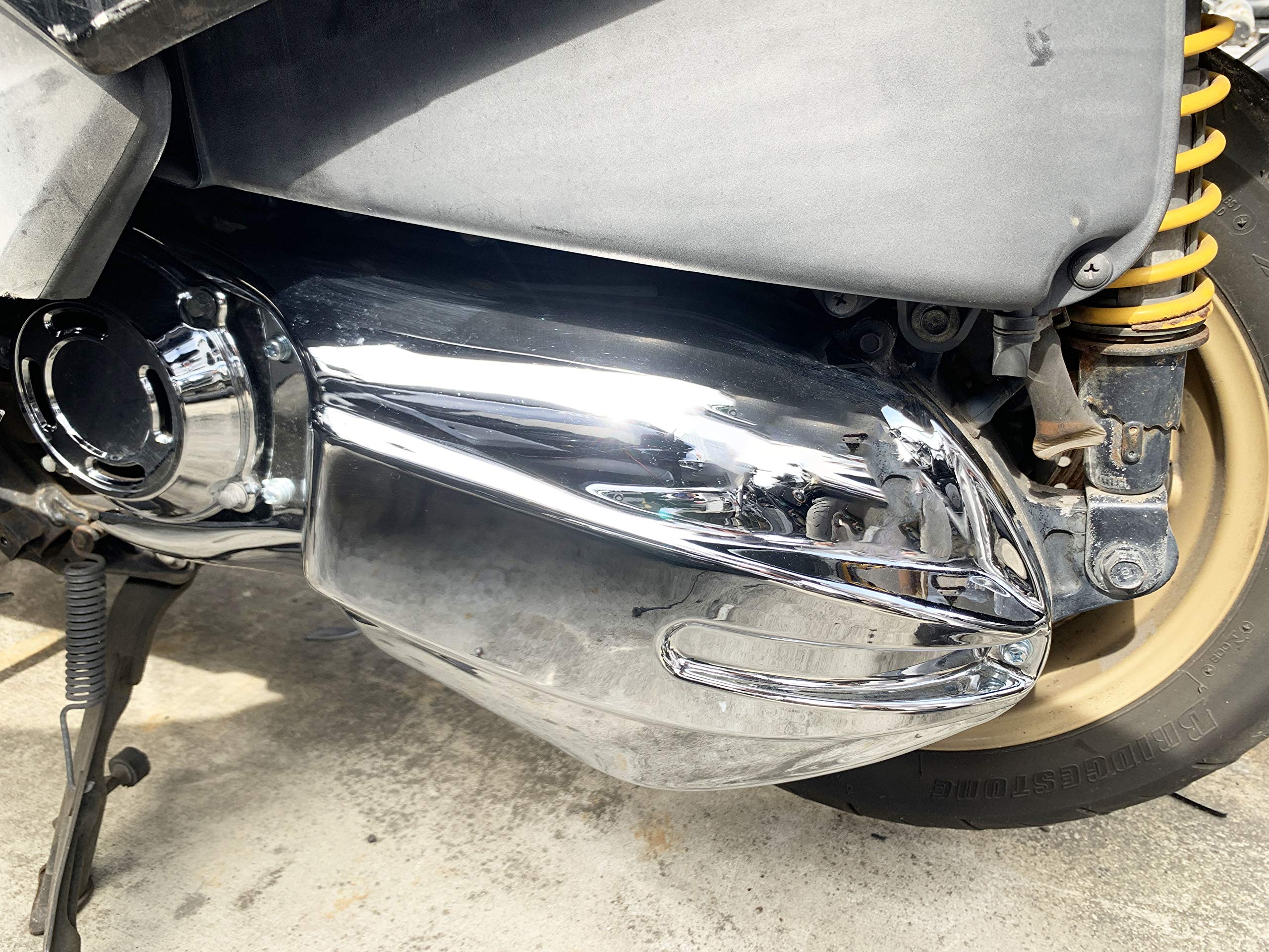 Amazon | MF08 フォルツァ用 メッキクランクケースカバー FORZA Z/X