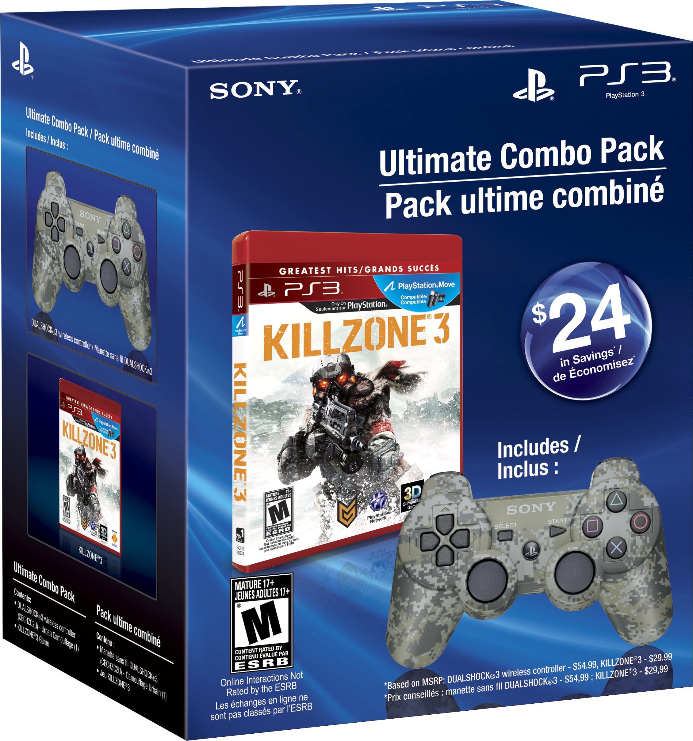 Amazon.com: The Ultimate Combo Pack - Killzone 3 Greatest Hits